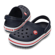 Load image into Gallery viewer, Crocband Navy Clog