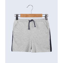 Load image into Gallery viewer, Grey Contrast Panel Pull-On Shorts