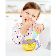 Load image into Gallery viewer, Yellow Unicorn Snack Cup Weaning Accessory