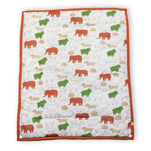 Load image into Gallery viewer, Red Jumbo Changing Mats Pack Of 2 Cotton Sheet And 1 Plastic Sheet