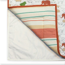 Load image into Gallery viewer, Red Jumbo Changing Mats Pack Of 2 Cotton Sheet And 1 Plastic Sheet