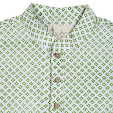 Load image into Gallery viewer, Green Block Kurta Pajama Set
