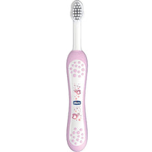 Load image into Gallery viewer, Chicco Butterfly Toothbrush - Pink