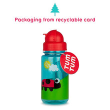 Load image into Gallery viewer, Red Animal Flip Top Water Bottle
