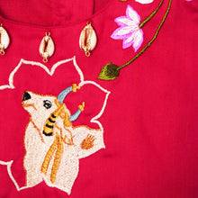Load image into Gallery viewer, Red Pichwai Embroidered Lehenga Set