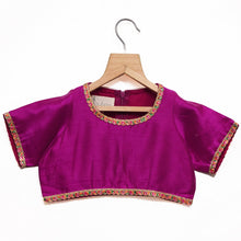 Load image into Gallery viewer, One Tone Magenta Lehenga