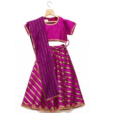 Load image into Gallery viewer, One Tone Magenta Lehenga