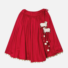 Load image into Gallery viewer, Red Pichwai Embroidered Lehenga Set