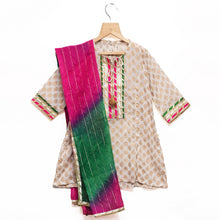 Load image into Gallery viewer, Gota Patti Kurta & Ghagra With Shaded Dupatta