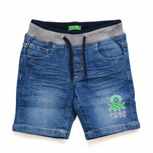 Load image into Gallery viewer, Boys Blue Denim Shorts