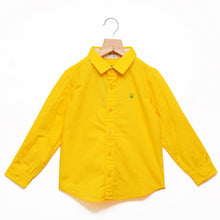 Load image into Gallery viewer, Yellow Full Sleeve Shirt