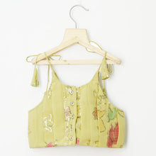 Load image into Gallery viewer, Green Georgette Flower Embroidered Ghagra Choli