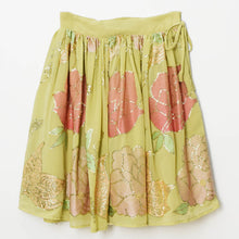 Load image into Gallery viewer, Green Georgette Flower Embroidered Ghagra Choli