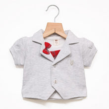 Load image into Gallery viewer, Checked Top and Skirt Set With Jacket