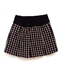 Load image into Gallery viewer, Miracles Fleece Top With Checked Skirt Set
