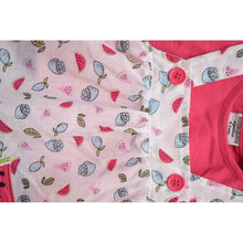 Load image into Gallery viewer, Pink T-shirt With Watermelon frock
