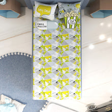 Load image into Gallery viewer, Green Doodle Land Single & Double Bedsheet Set