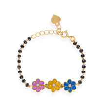 Load image into Gallery viewer, Flowers Silver Baby Nazariya Bracelet