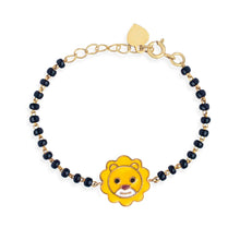 Load image into Gallery viewer, Lion Silver Baby Nazariya Bracelet