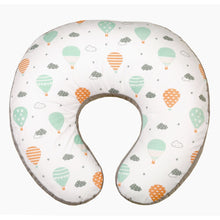Load image into Gallery viewer, White Hot Air Balloon Printed Nursing Pillow