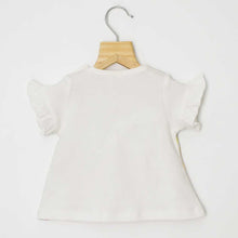 Load image into Gallery viewer, White Dance Your Out Top With Pink Net Skirt