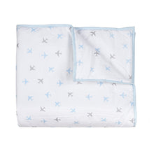Load image into Gallery viewer, White Dream Big Theme Toddler Quilt