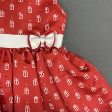 Load image into Gallery viewer, Red Bow Frock