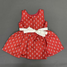 Load image into Gallery viewer, Red Bow Frock