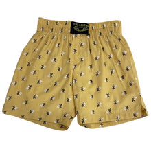Load image into Gallery viewer, Yellow Leaf printed Cotton Shorts