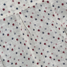 Load image into Gallery viewer, White Polka Dot Boys Shirt