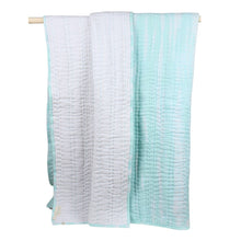 Load image into Gallery viewer, Sea Green Tye Dye Quilt