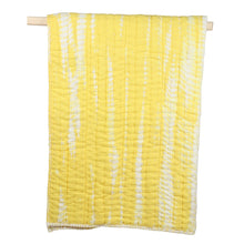 Load image into Gallery viewer, Yellow Tye Dye Quilt