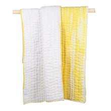 Load image into Gallery viewer, Yellow Tye Dye Quilt