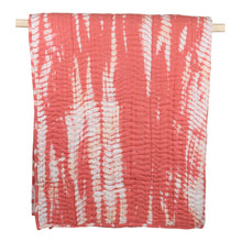 Load image into Gallery viewer, Maroon Tye Dye Quilt
