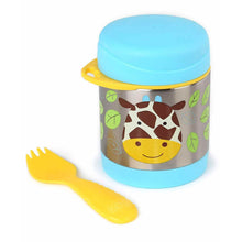 Load image into Gallery viewer, Skip Hop Blue Bee Printed Insulated Food Jar
