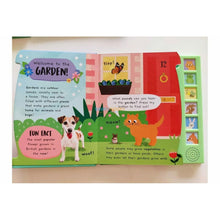 Load image into Gallery viewer, Noisy Garden Sound Book