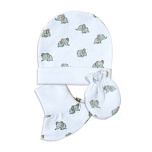 Load image into Gallery viewer, Mustard Animal All In One Newborn Baby Gift Pack - 6 Pieces