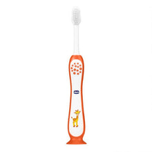 Load image into Gallery viewer, Orange Giraffe Printed Toothbrush