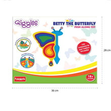 Load image into Gallery viewer, Betty The Butterfly Push Along Toy
