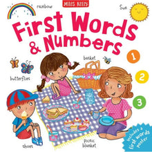 Load image into Gallery viewer, First Words & Numbers Book