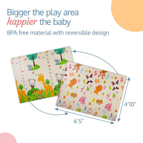 Animal Printed Double Sided Water Proof Baby Play Mat