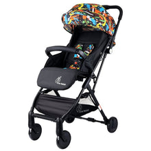Load image into Gallery viewer, One Hand Fold Colorful Pocket Stroller Lite