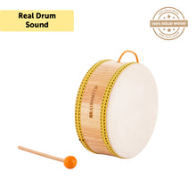 Load image into Gallery viewer, Swoora Wooden Tom-Tom Drum With Stick
