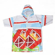 Load image into Gallery viewer, Yellow Chicks Theme Half Sleeves Raincoat