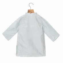 Load image into Gallery viewer, Blue Sequins Embroidered Kurta Jacket