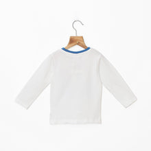 Load image into Gallery viewer, White I Love Mom & Dad Printed Full Sleeves T-Shirt