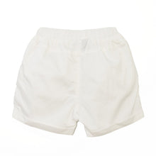 Load image into Gallery viewer, Blue Plaid Checked Shirt With White Shorts & Bow Tie