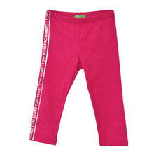 Load image into Gallery viewer, Dark Pink Side Benetton Printed Legging