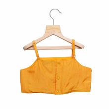 Load image into Gallery viewer, Yellow Top With Jacket and Multicolour Ghagra