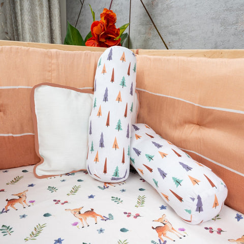 Brown Trees Organic Pillow & Bolsters